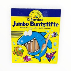 Fantasia Jumbo 12'li Renkli Kuru Boya Seti (Kullanılmamış) AOB6155 - Gökçekoleksiyon