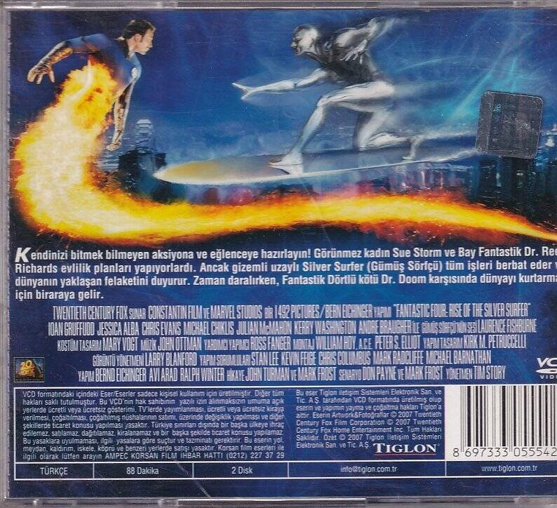 Fantastik Dörtlü VCD Film VCD8805 - 2