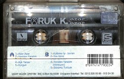 Faruk K - Azar Azar Kaset (İkinci El Kaset) KST29541 - 2