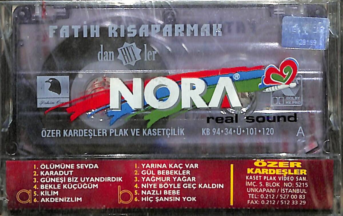 Fatih Kısaparmak'tan Hit'ler Kaset (Sıfır) KST28086 - 2