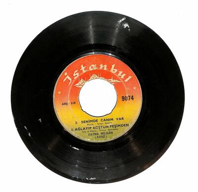 Fatma Müjgan - Agora Meyhanesi / Sevemez Kimse Seni / Benimde Canım Var / Ağlayıp Koştun Peşimden Mini LP PLAK (10/6) PLK22931 - 2