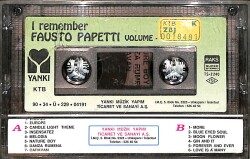 Fausto Papetti I Remember Volume 3 Kaset (İkinci El Kaset) KST29793 - 2