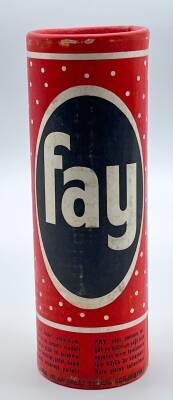 Fay Deterjan 1970ler Mukavva Kutu - Dolu Açılmamış Ambalajında 