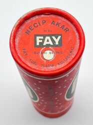 Fay Deterjan 1970ler Mukavva Kutu - Dolu Açılmamış Ambalajında 