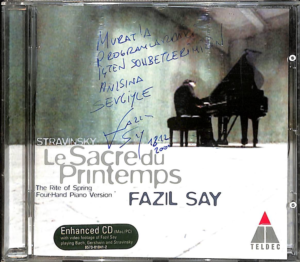Fazıl Say - Stravinsky: Le Sacre Du Printemps CD (İkinci El) CD5539 - 1