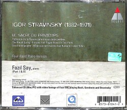 Fazıl Say - Stravinsky: Le Sacre Du Printemps CD (İkinci El) CD5539 - 2