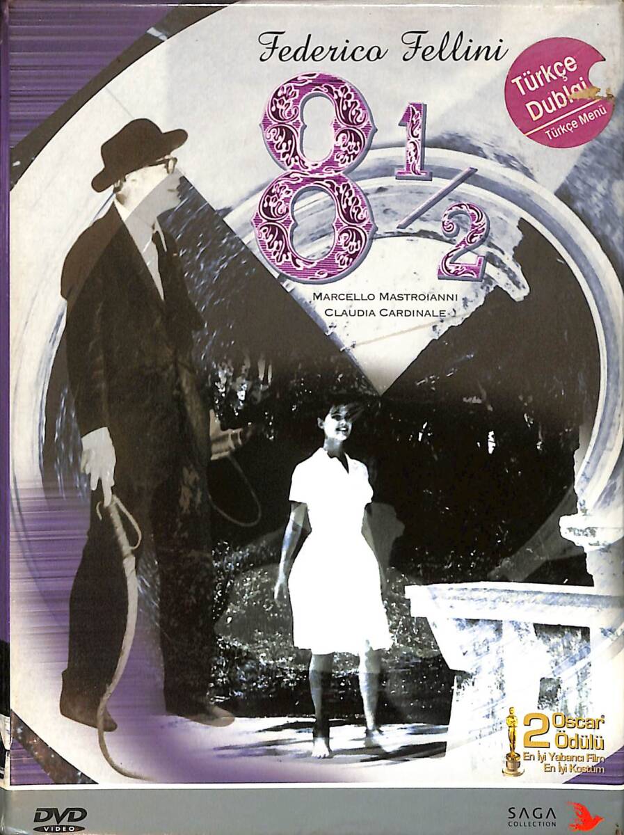 Federico Fellini 8 1/2 DVD Film (İkinci El) DVD2507 - 1