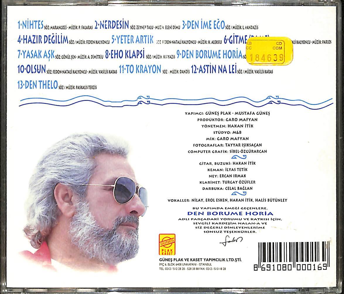 Fedon - Nerdesin CD (İkinci El) CD4824 - 2
