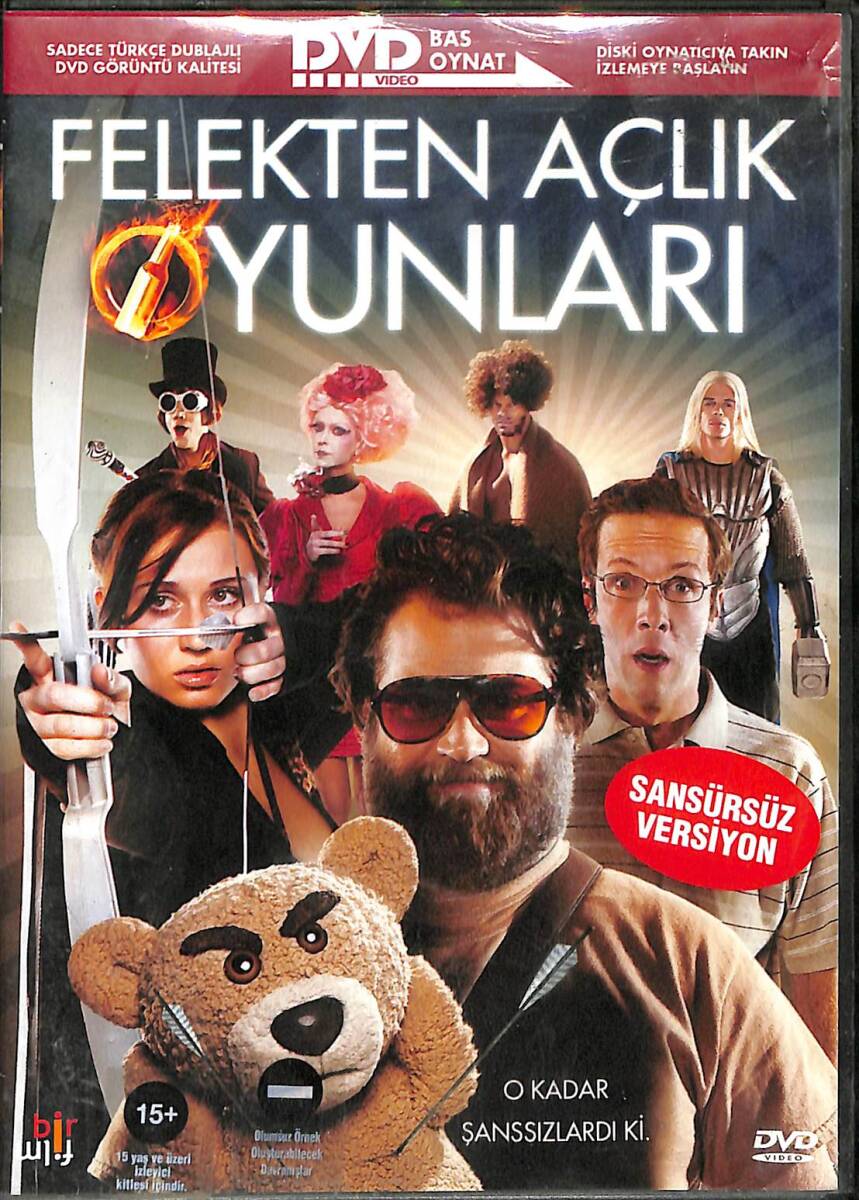 Felekten Açlık Oyunları (The Hungover Games) – Orijinal DVD (İkinci El) * Ben Begley, Ross Nathan, Herbert Russell, Rita Volk, Tara Reid – 2014 * DVD2970 - 1