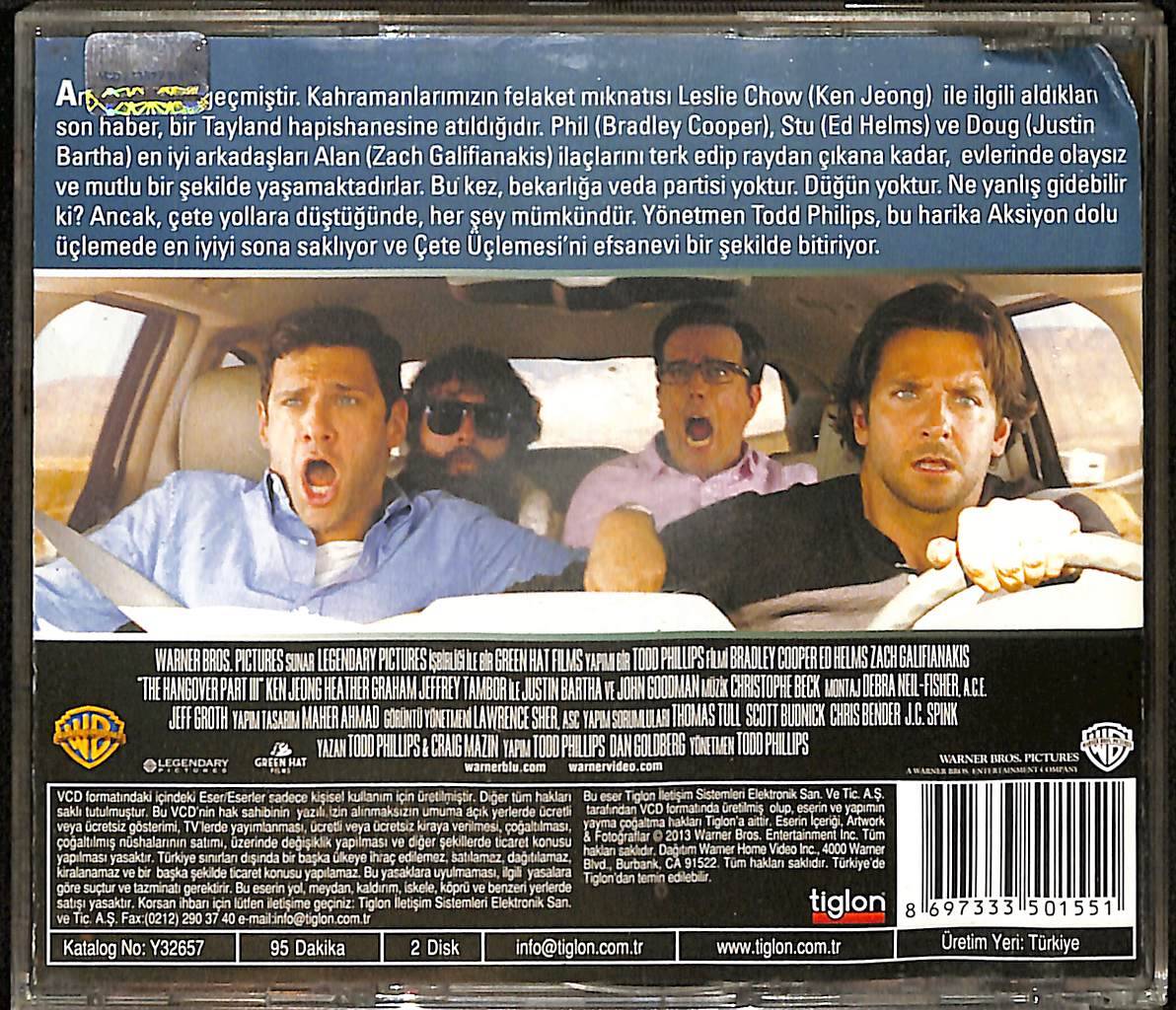 Felekten Bir Gece 3 – The Hangover Part III (2013) Orijinal VCD Film VCD28964 - 2