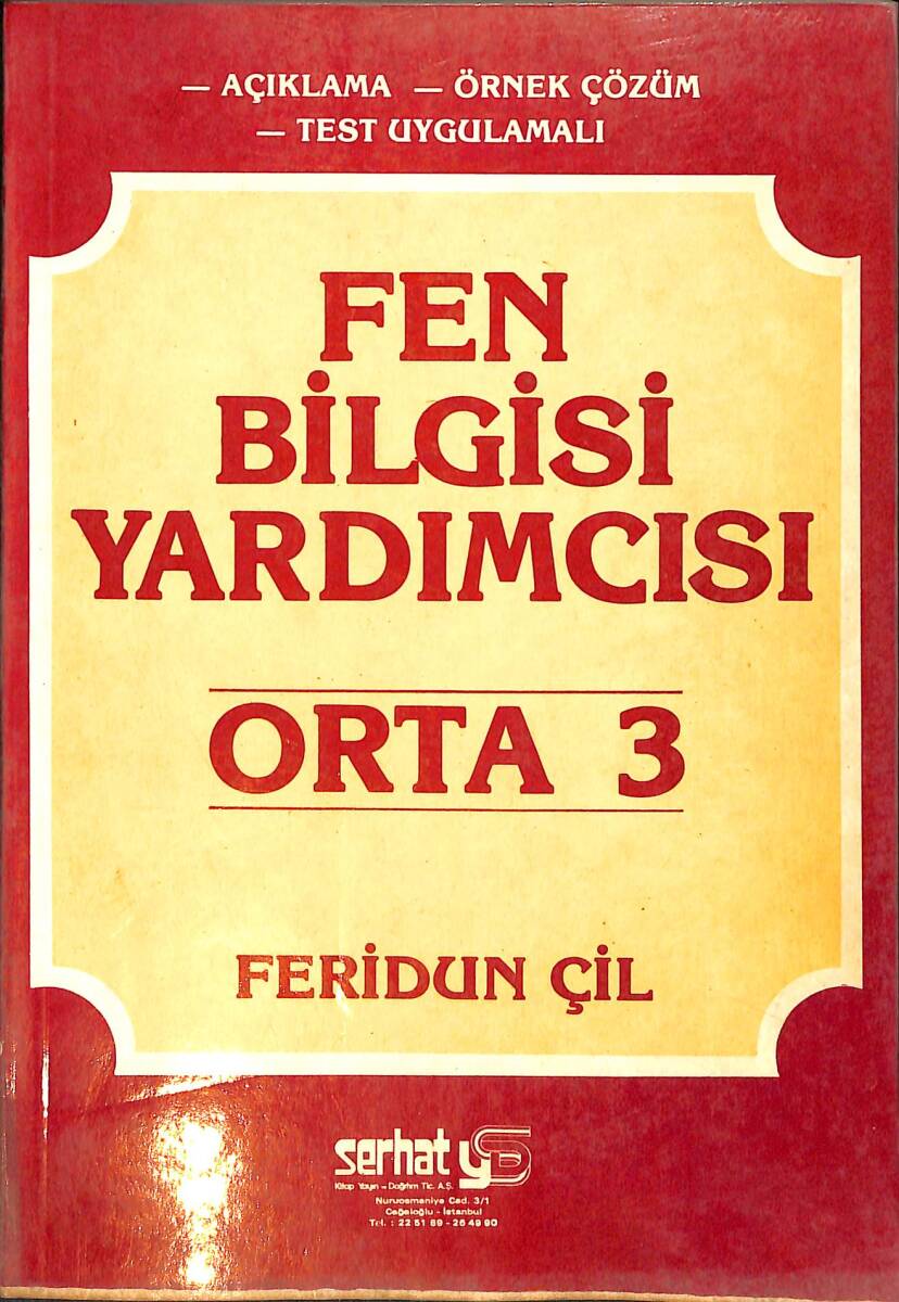 Fen Bilgisi Yardımcısı Orta 3 NDR98978 - 1