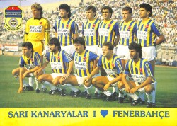 Fener 1989-1990 Takım Kadrosu (Orta Boy) KRT22407 - Gökçekoleksiyon