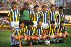 Fener Takım Kadrosu Kartpostal (Orta Boy) KRT22300 - Gökçekoleksiyon