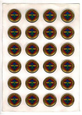 Fenerbahçe Eski Çıkartma Aksesuarı *3 cm* (24 Adet) AKS964 - 1