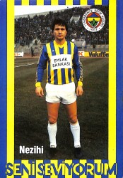 Fenerbahçe Futbolcu Nezihi Kartpostal KRT18959 - Gökçekoleksiyon