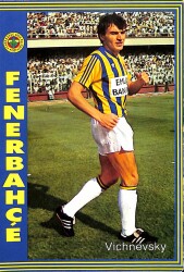 Fenerbahçe Futbolcu Vichnevsky Kartpostal KRT18955 - Gökçekoleksiyon