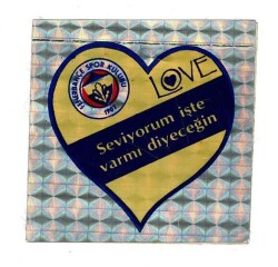 Fenerbahçe Karton Eski Çıkartma AKS1213 - Gökçekoleksiyon