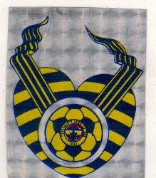 Fenerbahçe Karton Eski Çıkartma AKS1220 - Gökçekoleksiyon