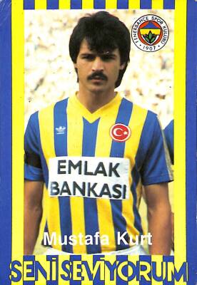 Fenerbahçe Mustafa Kurt Kartpostal KRT14784 - 1