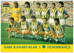 Fenerbahçe Ortaboy Oyuncu Kadrosu Büyükboy KRT5281 - Gökçekoleksiyon