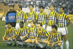 Fenerbahçe Oyuncu Kadrosu Kartpostal KRT4330 - Gökçekoleksiyon