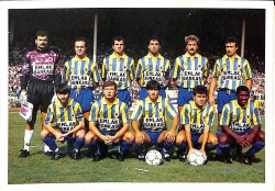 Fenerbahçe Oyuncu Kadrosu Kartpostal KRT5430 - Gökçekoleksiyon