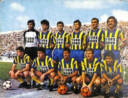 Fenerbahçe Oyuncu Kadrosu Orta Boy Kartpostal KRT17307 - Gökçekoleksiyon