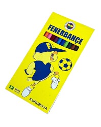Fenerbahçe Spor Kulübü 12'li Renkli Kuru Boya Seti (Kullanılmamış) AOB6159 - Gökçekoleksiyon