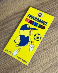 Fenerbahçe Spor Kulübü 12'li Renkli Kuru Boya Seti (Kullanılmamış) AOB6159 - 2