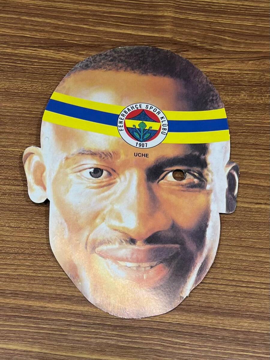 Fenerbahçe Spor Kulübü ''UCHE'' Kağıt Maske AOB4876 - 3