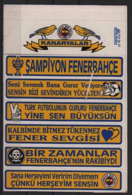 Fenerbahçe Taraftar Çıkartma Aksesuarı AKS240 - 1