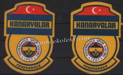Fenerbahçe Taraftar Çıkartma Aksesuarı AKS243 - 1