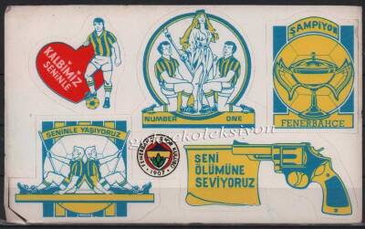 Fenerbahçe Taraftar Çıkartma Aksesuarı AKS245 - 1