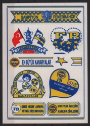 Fenerbahçe Taraftar Çıkartma Aksesuarı AKS247 - Gökçekoleksiyon