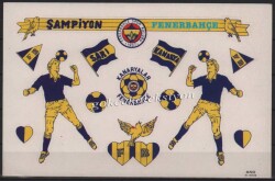 Fenerbahçe Taraftar Çıkartma Aksesuarı AKS251 - Gökçekoleksiyon
