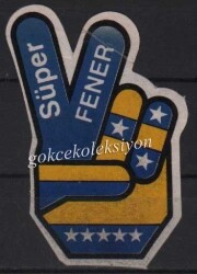 Fenerbahçe Taraftar Çıkartma Aksesuarı AKS259 - Gökçekoleksiyon