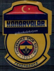 Fenerbahçe Taraftarı Çıkartma Aksesuarı AKS180 - Gökçekoleksiyon