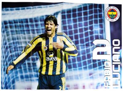 Fenerbahçeli Futbolcu Luciano Posteri (48x68cm) KRT11458 - 1