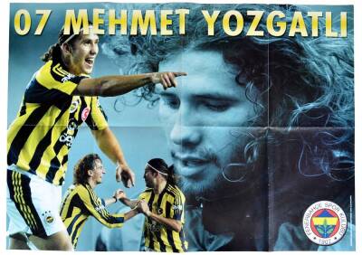 Fenerbahçeli Futbolcu Mehmet Yozgatlı Posteri (48x68cm) KRT11455 - 1