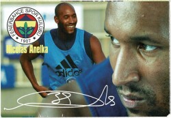 Fenerbahçeli Futbolcu Nicolas Anelka KRT11451 - Gökçekoleksiyon