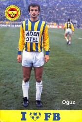 Fenerbahçeli Futbolcu Oğuz Kartpostal KRT19213 - Gökçekoleksiyon