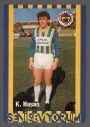 Fenerbahçeli K.Hasan Kartpostal KRT4341 - Gökçekoleksiyon