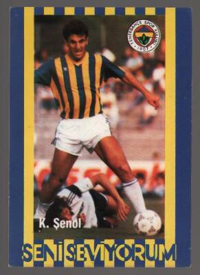 Fenerbahçeli K.Şenol Kartpostal KRT4342 - 1