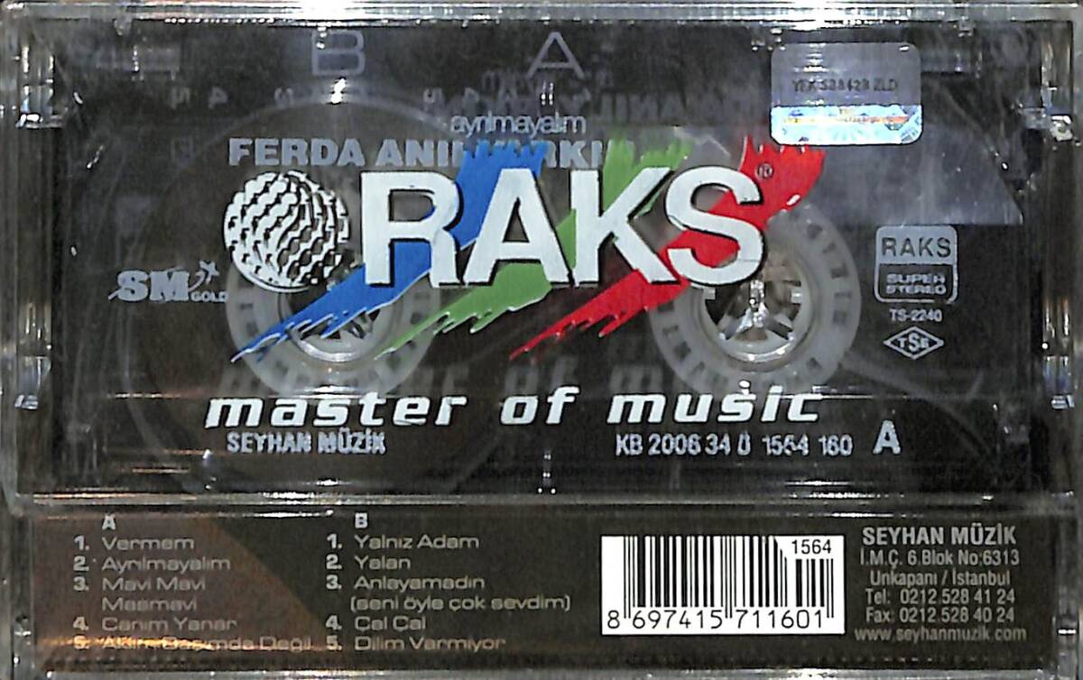Ferda Anıl Yarkın - Ayrılmayalım Kaset (Sıfır) KST28082 - 2