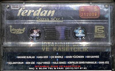 Ferdan - Sana Söz Kaset (İkinci El) KST19472 - 2