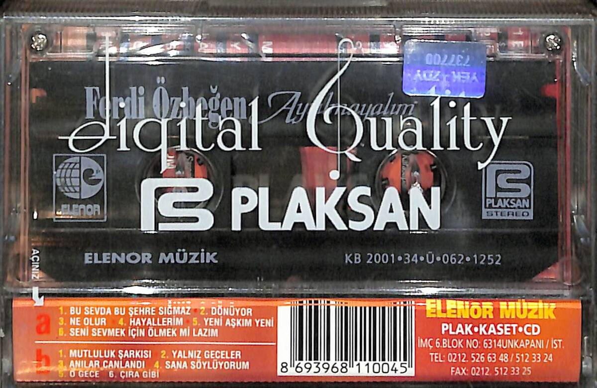 Ferdi Özbeğen - Ayrılmayalım Kaset (Sıfır) KST28428 - 2