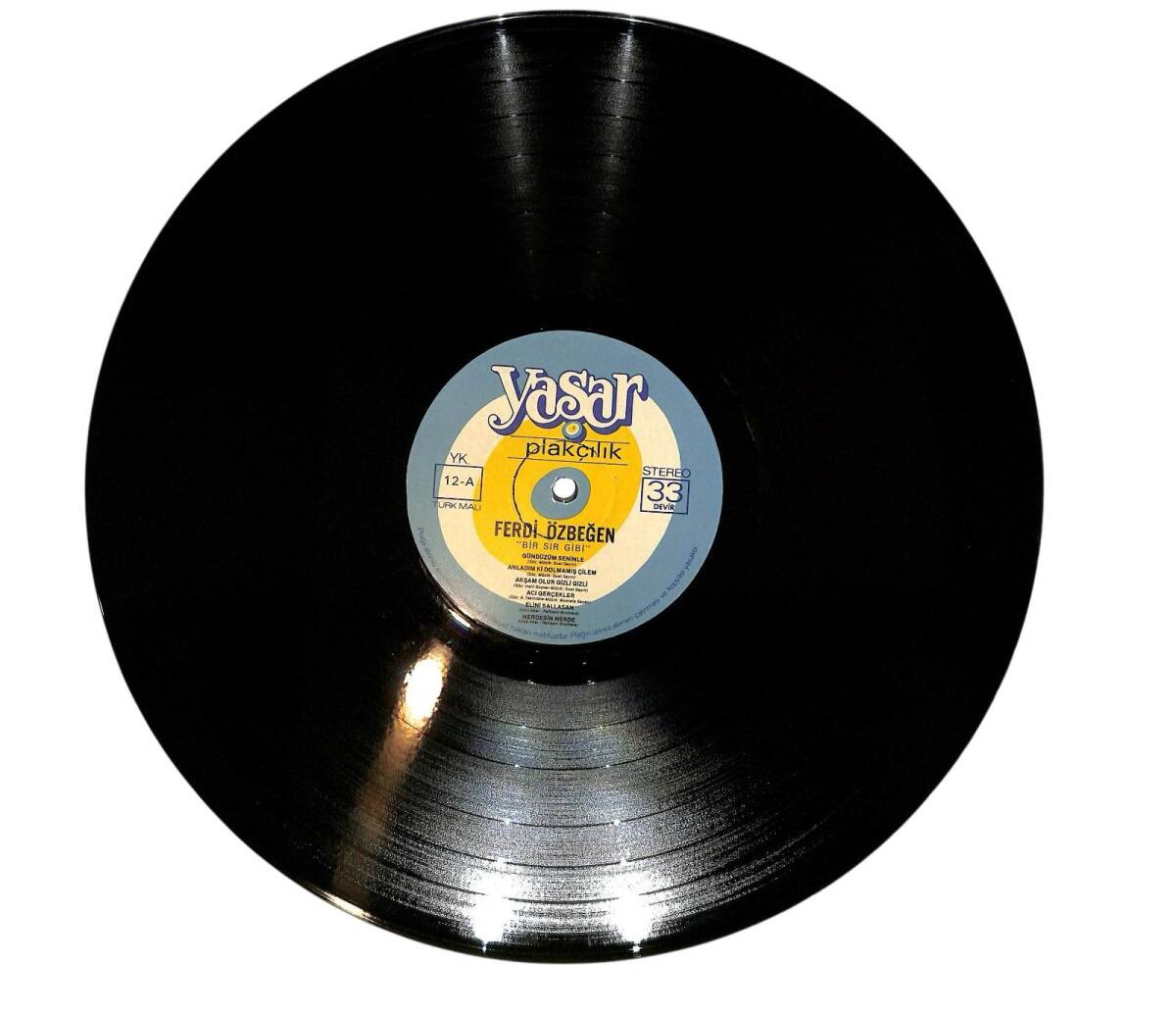 Ferdi Özbeğen – Bir Sır Gibi LP PLAK (10/8.5) (VG+) PLK26464 - 2