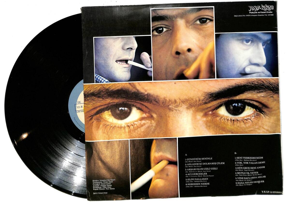 Ferdi Özbeğen – Bir Sır Gibi LP PLAK (10/8.5) (VG+) PLK26464 - 3