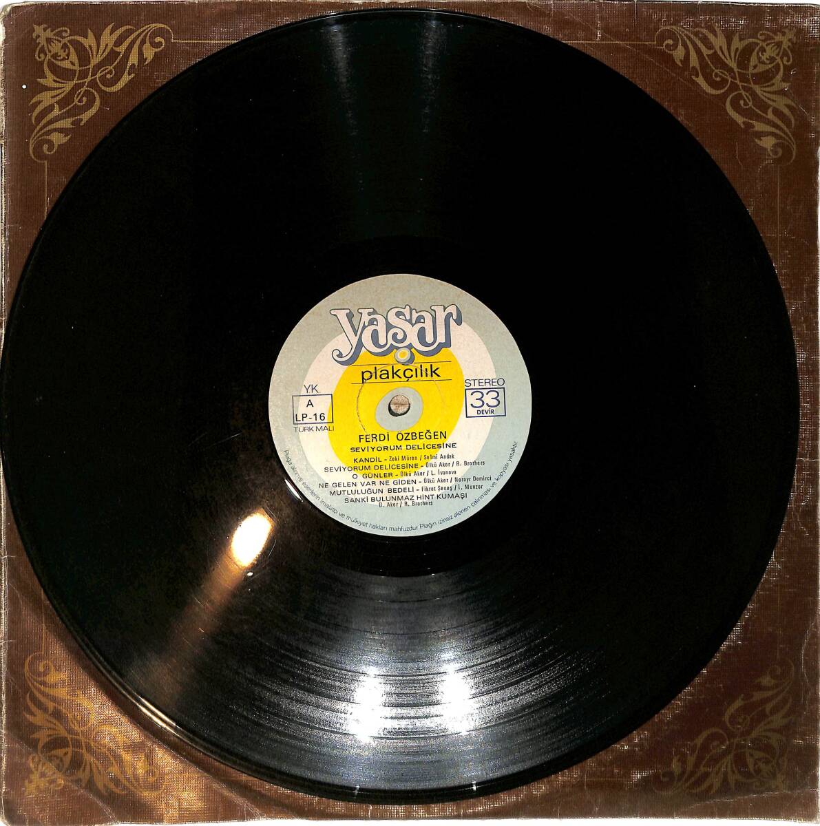 Ferdi Özbeğen - Seviyorum Delicesine LP PLAK (10/7.5) PLK26522 - 3