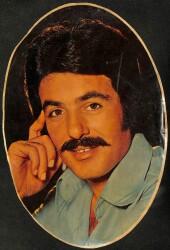 Ferdi Tayfur 1970 Yılı Büyük Boy Eski Sticker AKS1740 - Gökçekoleksiyon